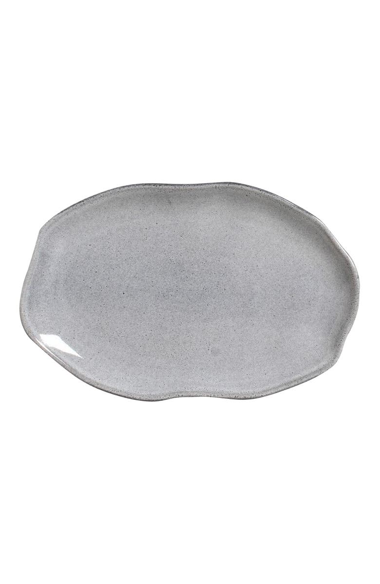 Porto Brasil Shallow Bio Oval Platter Medium Set of 4, Main, color, Dust
