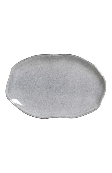 Shallow Bio Oval Platter Medium Set of 4