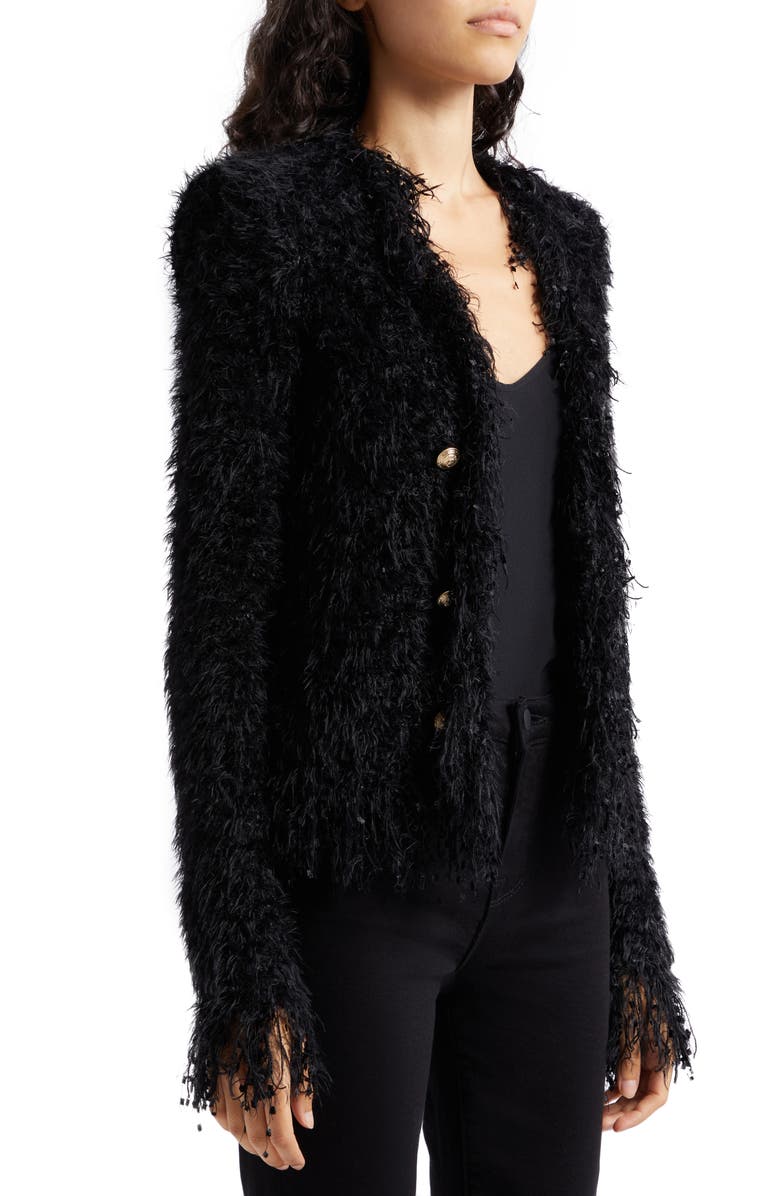 L'AGENCE Knit Cardigan, Alternate, color,