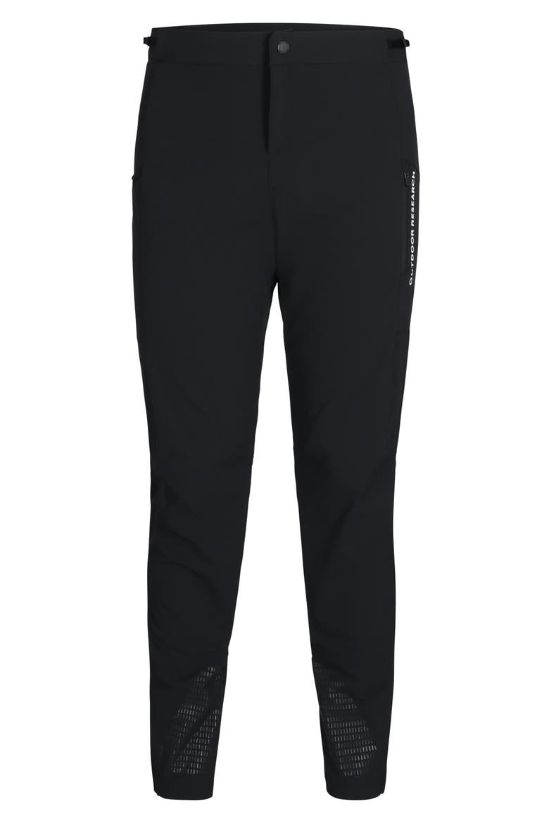 Freewheel MTB Ride Pants, Alternate, color, BLACK