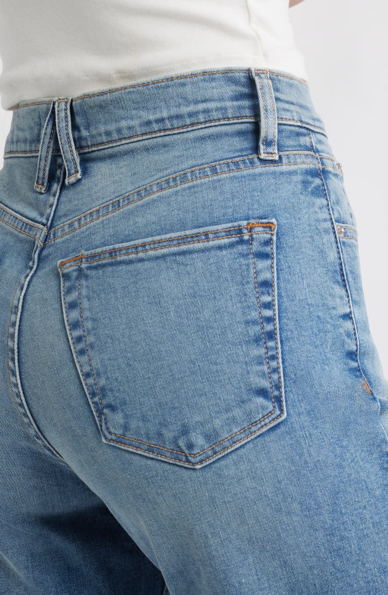 SLVRLAKE Grace High Waist Wide Leg Jeans, Alternate, color, Lake Folso