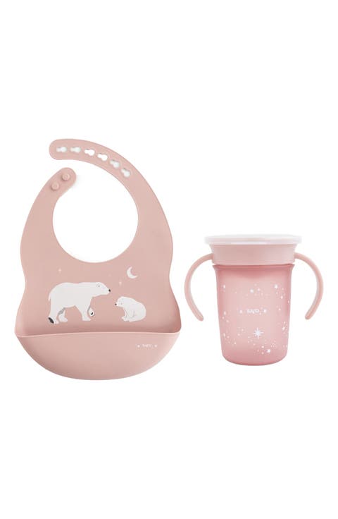Polaris Training Cup & Silicone Bib Set