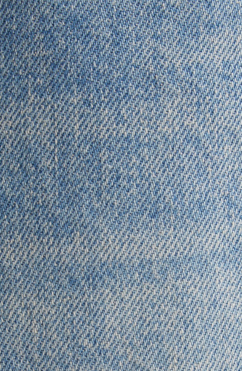 Camilla Crystal Hieroglyph Girlfriend Jeans, Alternate, color, Denim