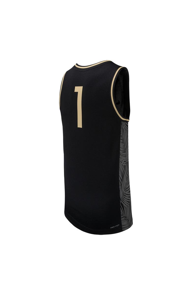 Nike Men's Nike #1 Black UCF Knights Replica Basketball Jersey, Alternate, color, Black