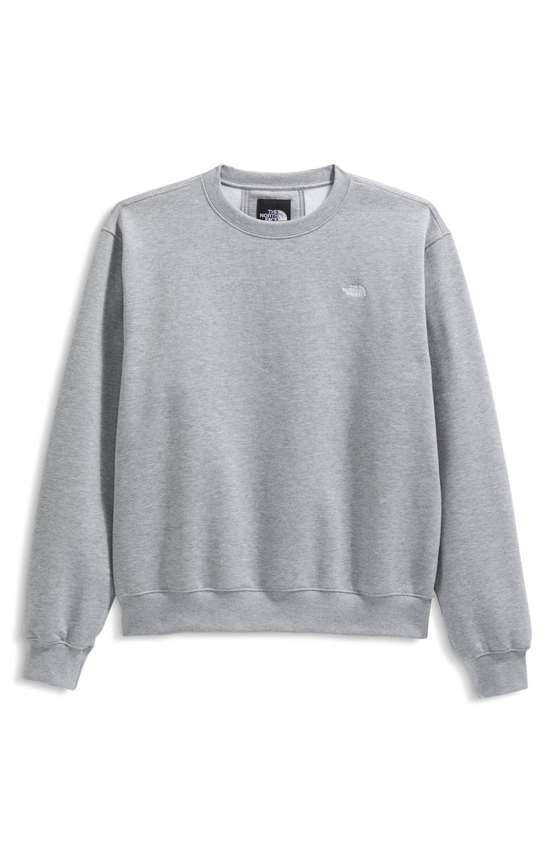 The North Face Essential Crewneck Sweatshirt, Alternate, color, Tnf Pale Grey Heather