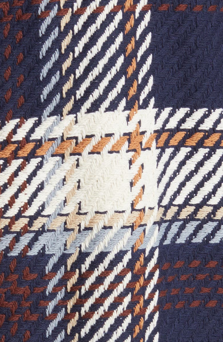 Wax London Whiting Marine Beatnik Button-Up Overshirt, Alternate, color, Navy