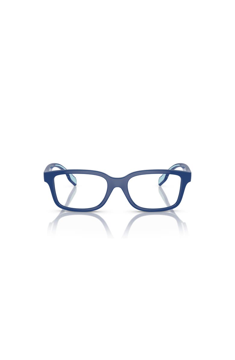 Burberry 50mm Rectangle optical glasses, Alternate, color, Blue