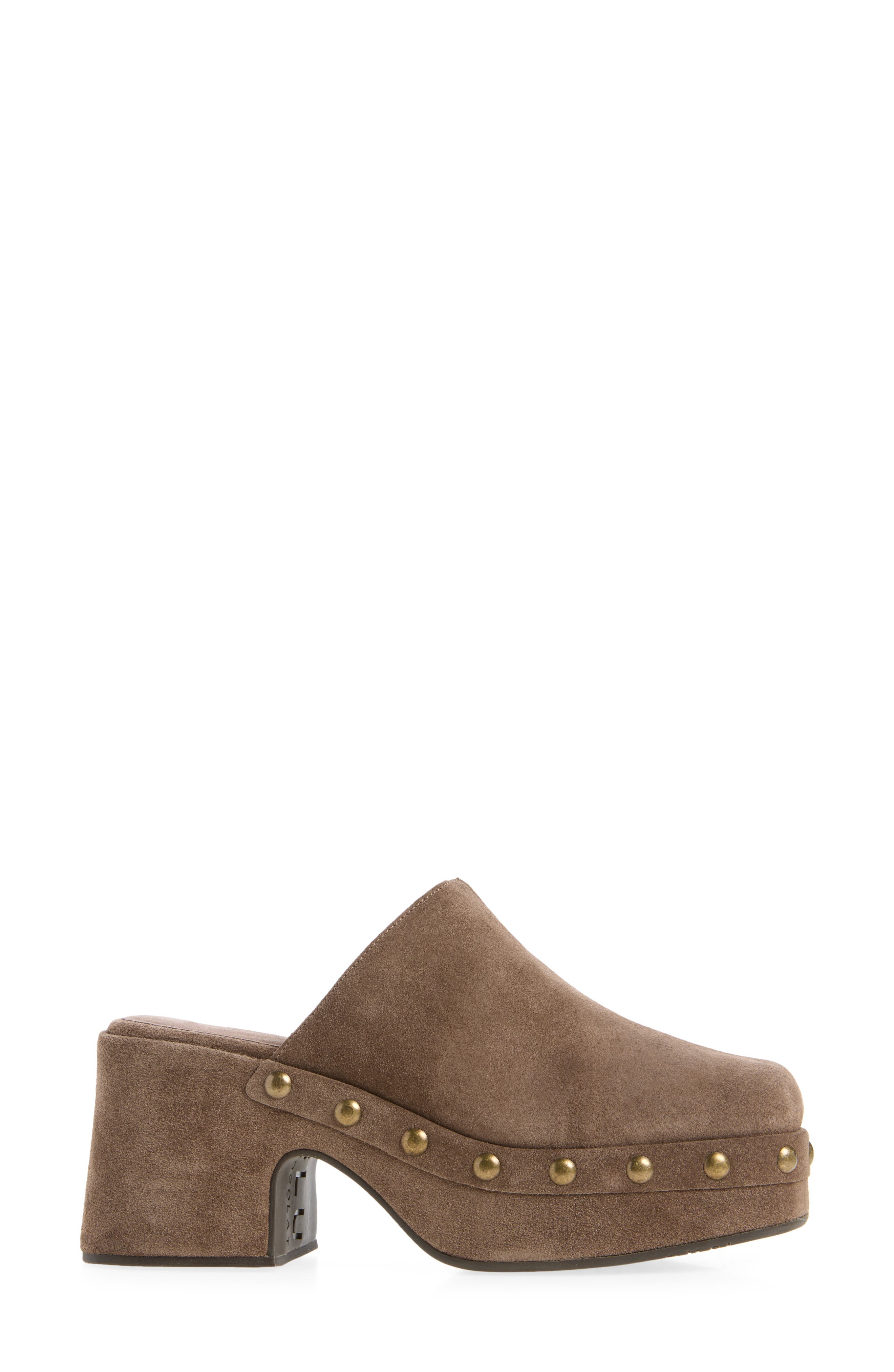 Hudson Platform Mule, Alternate, color, TOFFEE SUEDE