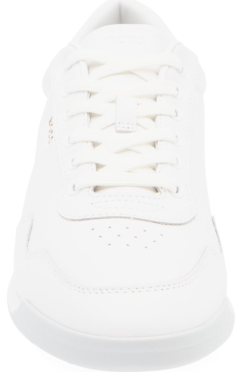 BOSS Titanium Low Top Sneaker, Alternate, color, White