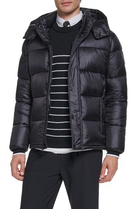 Down Hooded Puffer Jacket