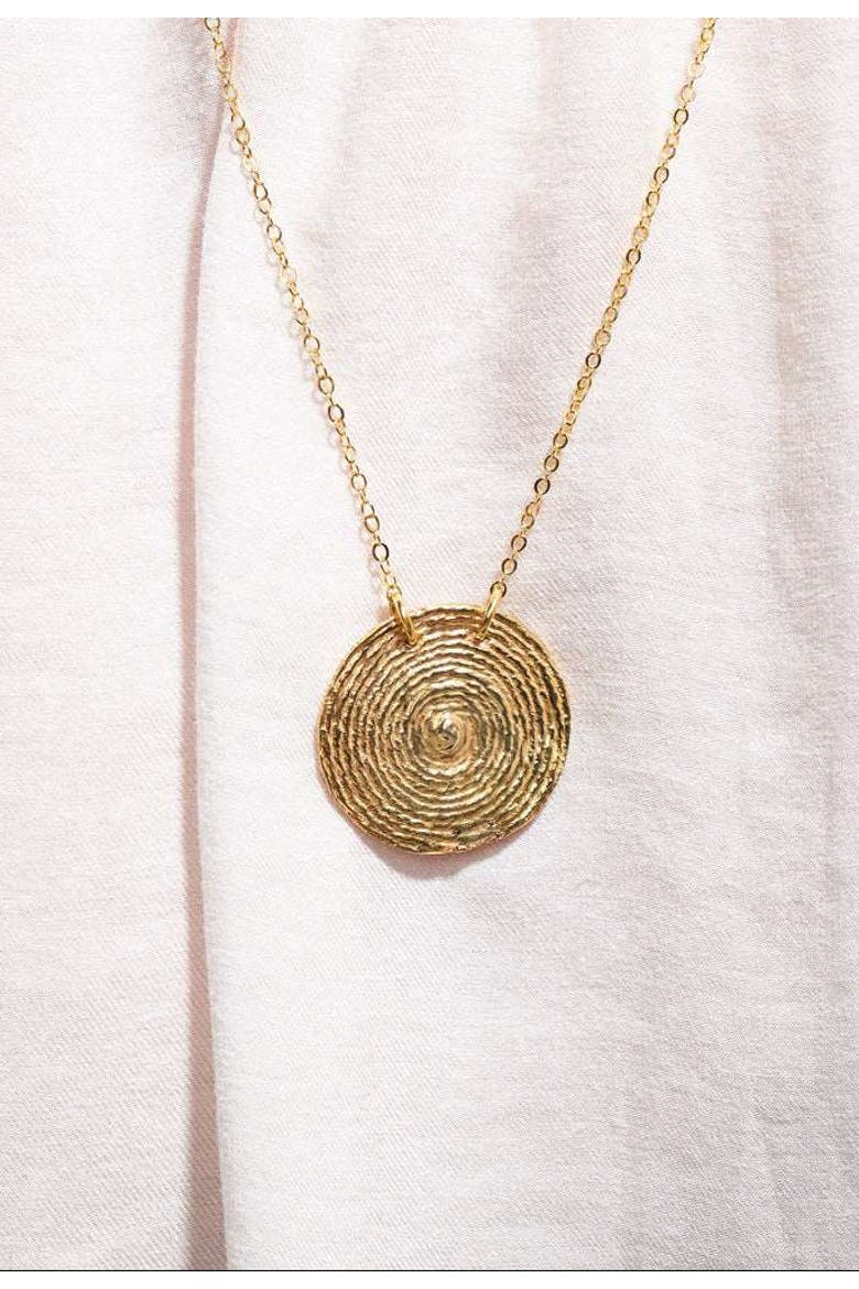 Sol Necklace - 14k Gold Plate, Alternate, color, Gold