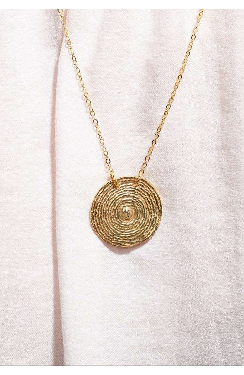 COG Sol Necklace - 14k Gold Plate, Alternate, color, Gold