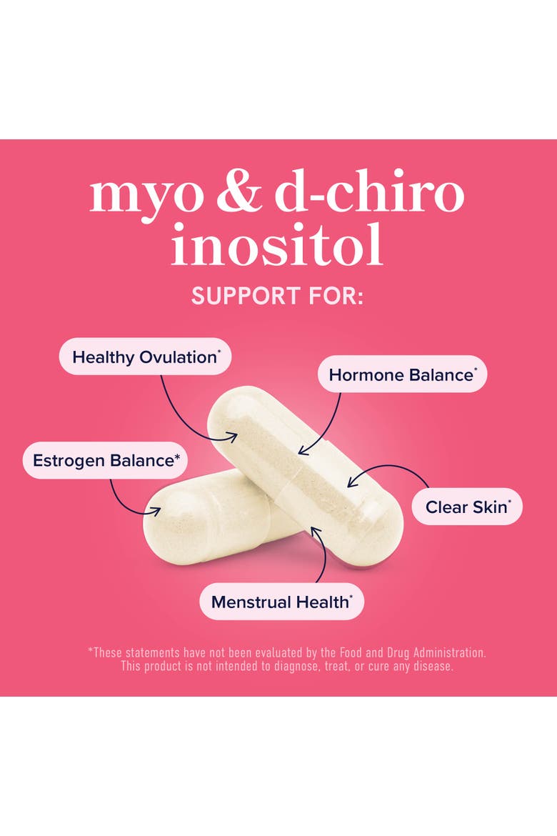 Myo & D-Chiro Inositol Fertility Support Capsules, Alternate, color, 240ct
