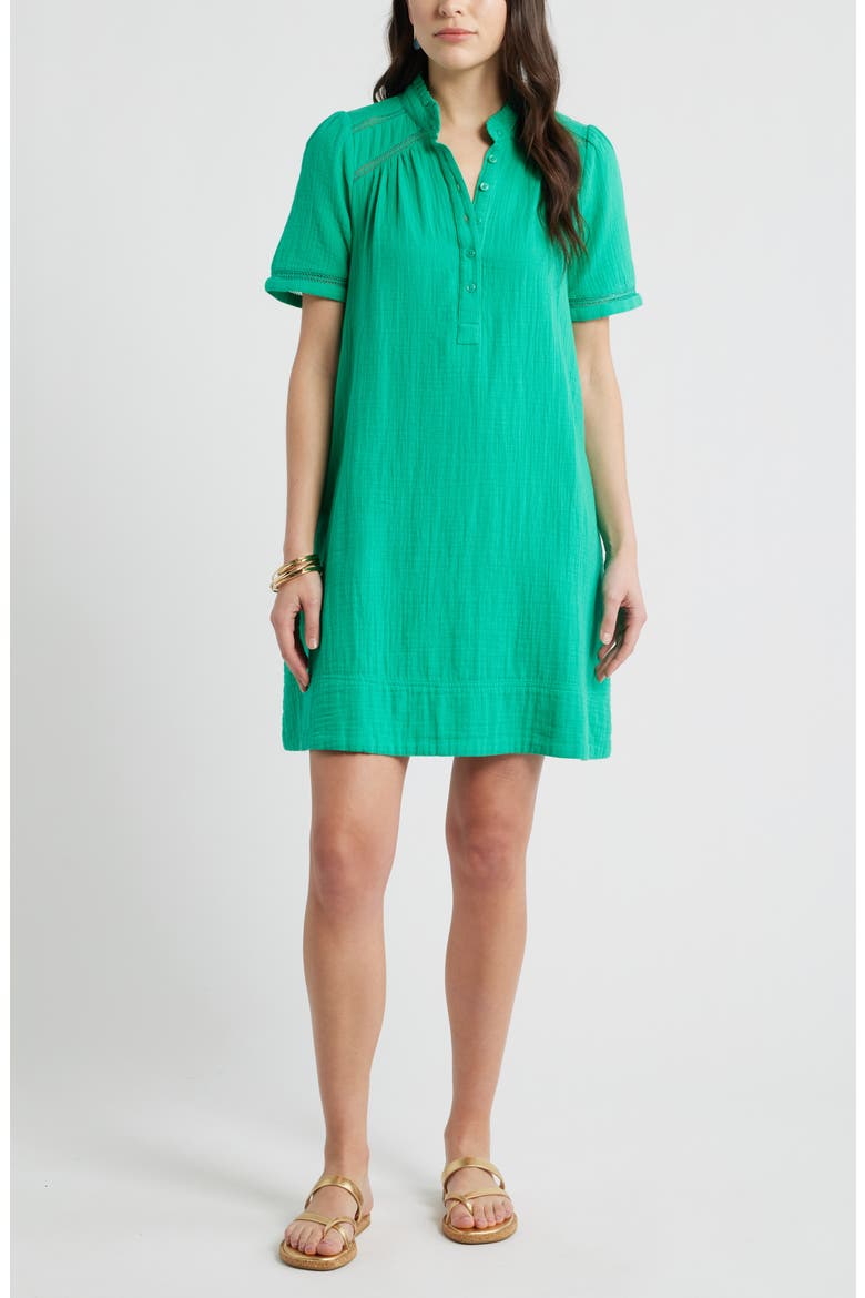 green cotton dress women Lcziwo Cotton Linen Mini Dresses for Women Going Out Casual Summer Vacation Sundress Short Sleeve Off Shoulder Pockets Dress 2026 Army Green,XL,