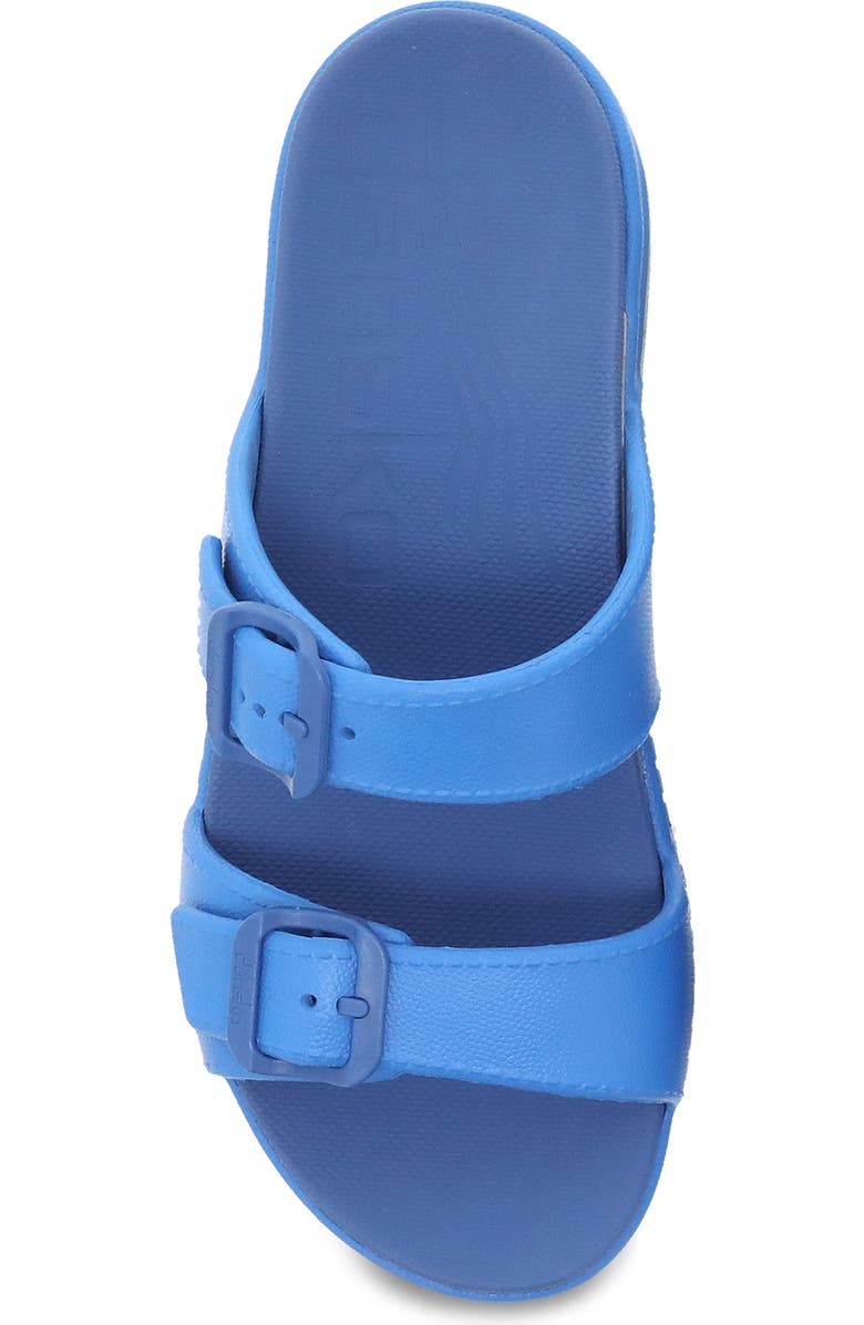 Dansko Kandi Slide Sandal, Alternate, color, Blue