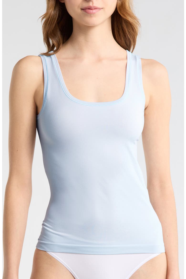 Seamless Layering Tank, Main, color, BLUE ILLUSION