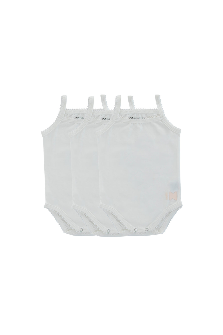 Basic Bodysuit, Main, color, White