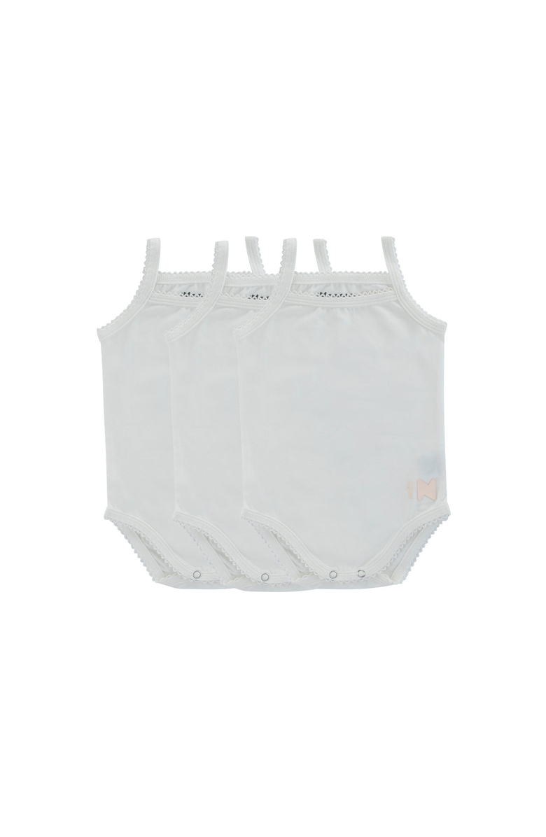 NoggiWear Basic Bodysuit, Main, color, White