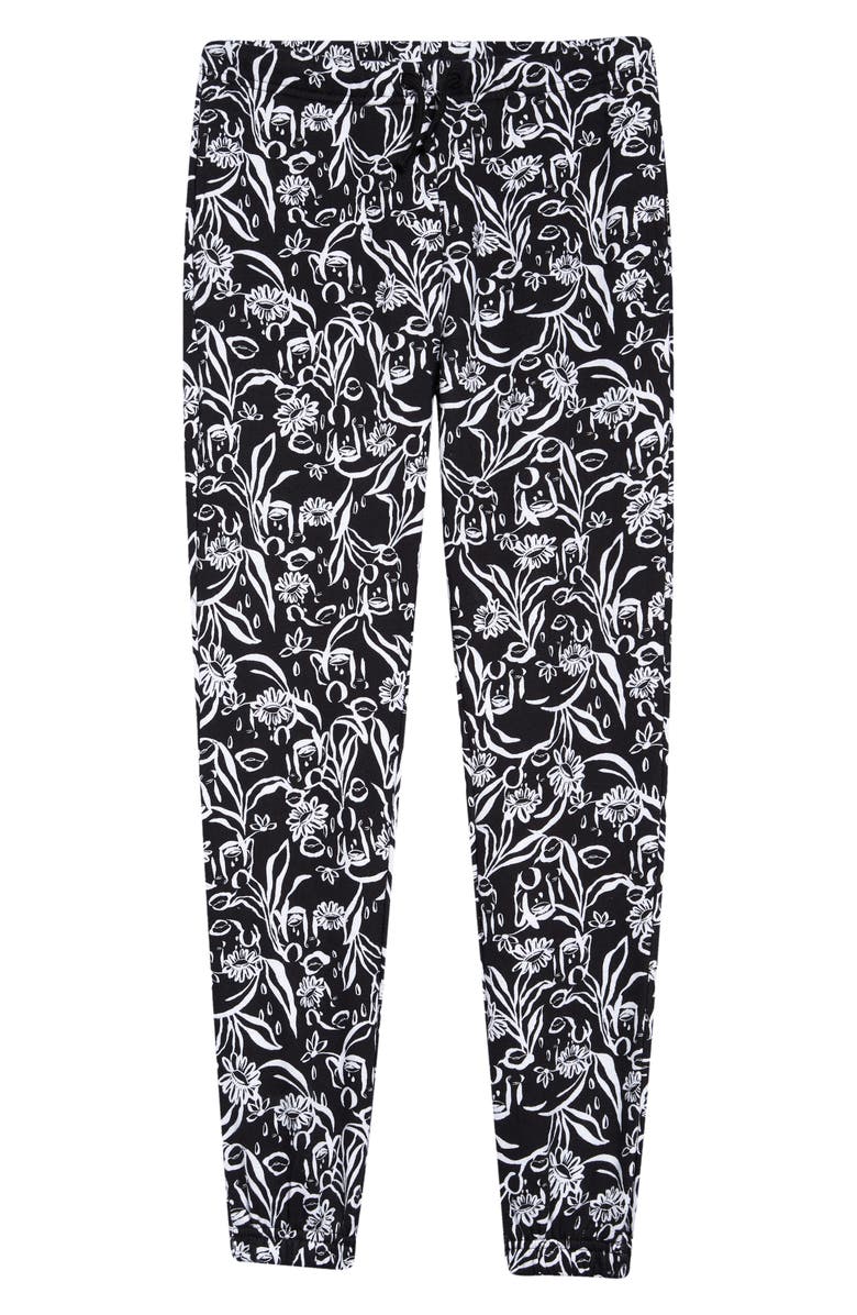 Nordstrom Kids' Cristina Martinez Print Cotton Sweatpants, Main, color, 