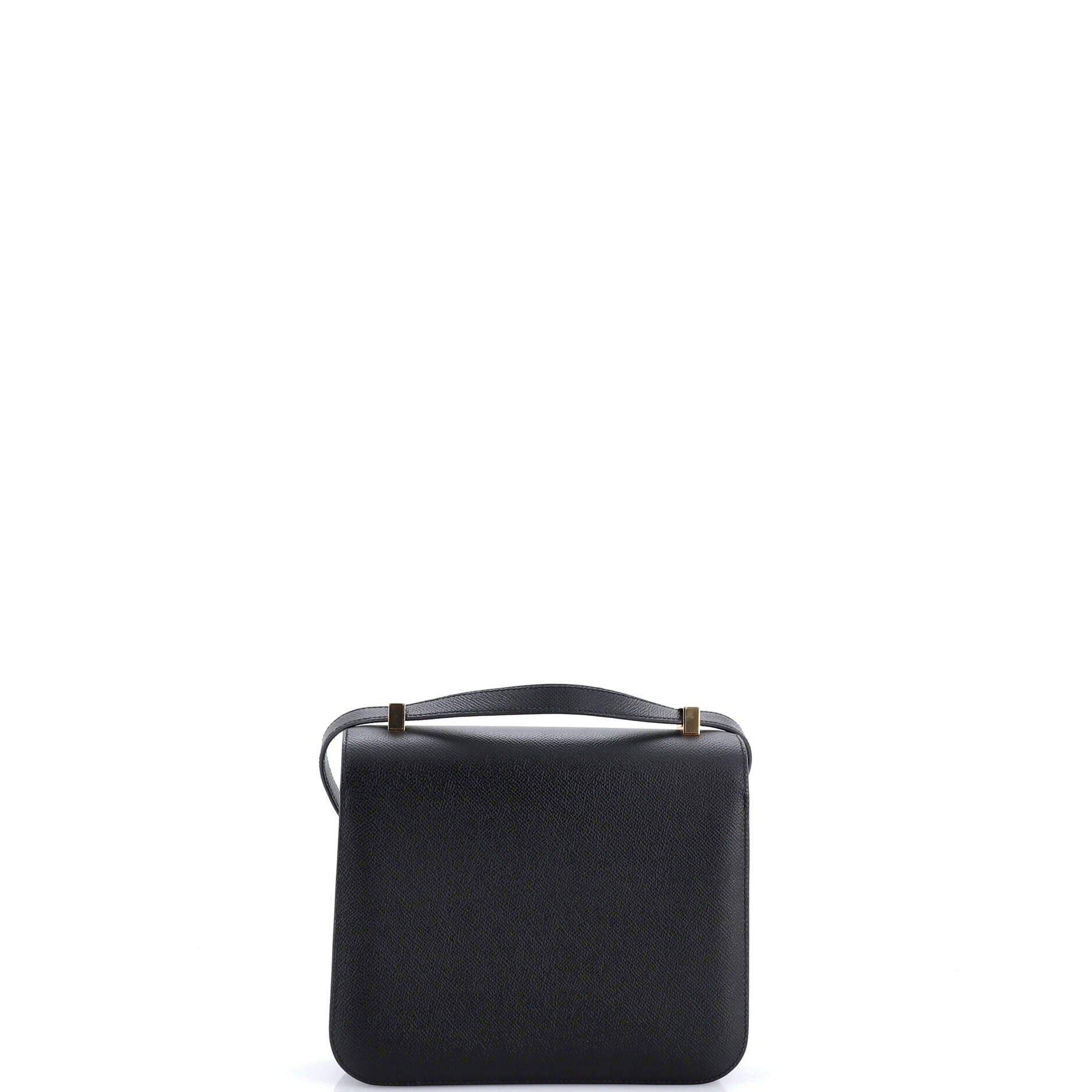 Pre-Owned Hermes Constance Bag Epsom 24, Alternate, color, Noir