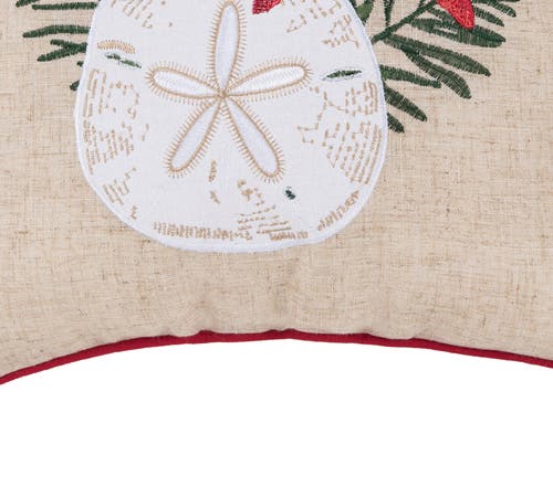 C & F Home C&f Home Seaside Greeting Pillow In Multi