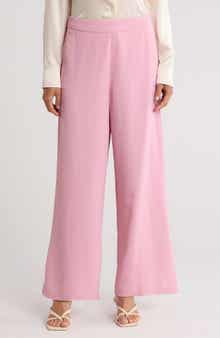 Reiss Evelyn Wool Blend Wide Leg Pants