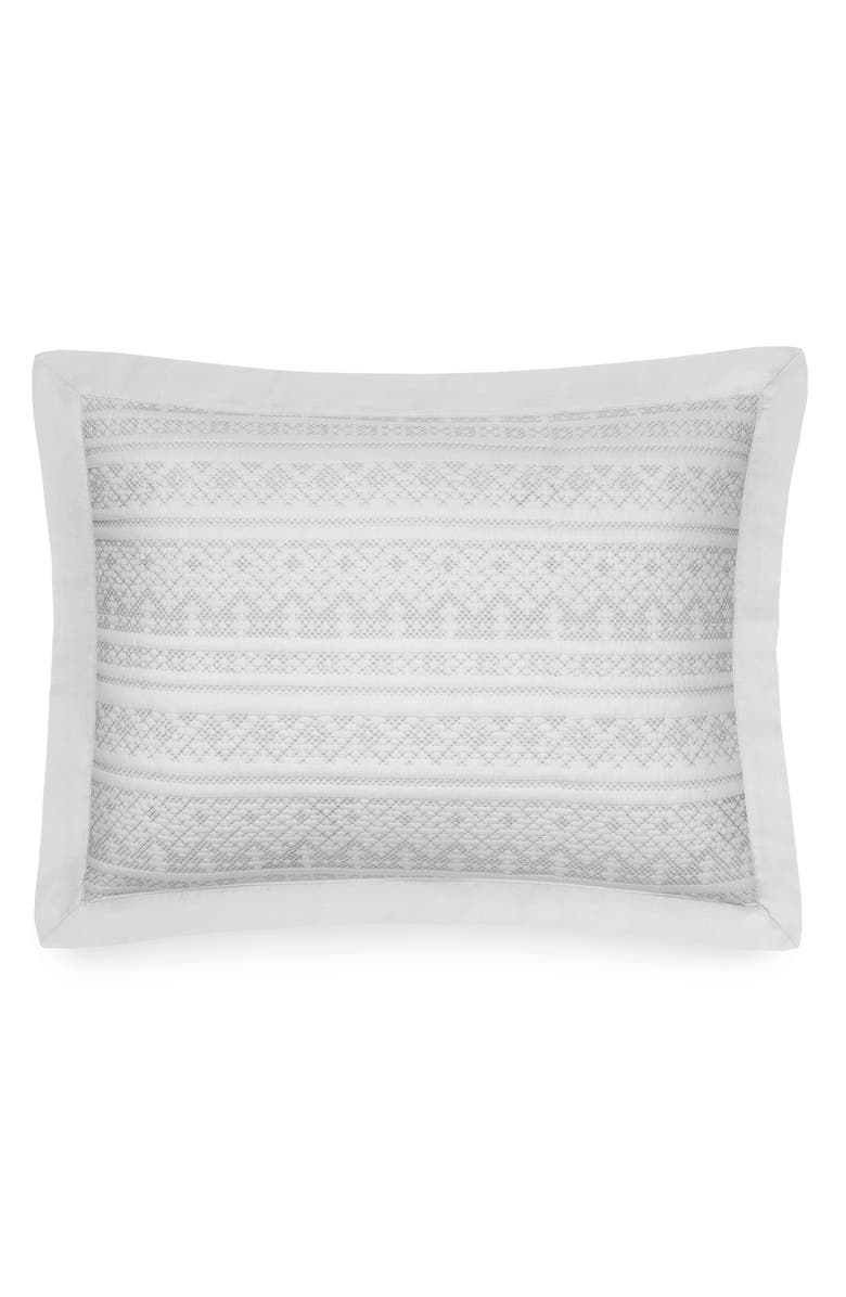 UGG<sup>®</sup> Venecia Cross Stitch Coverlet & Sham Set, Alternate, color,