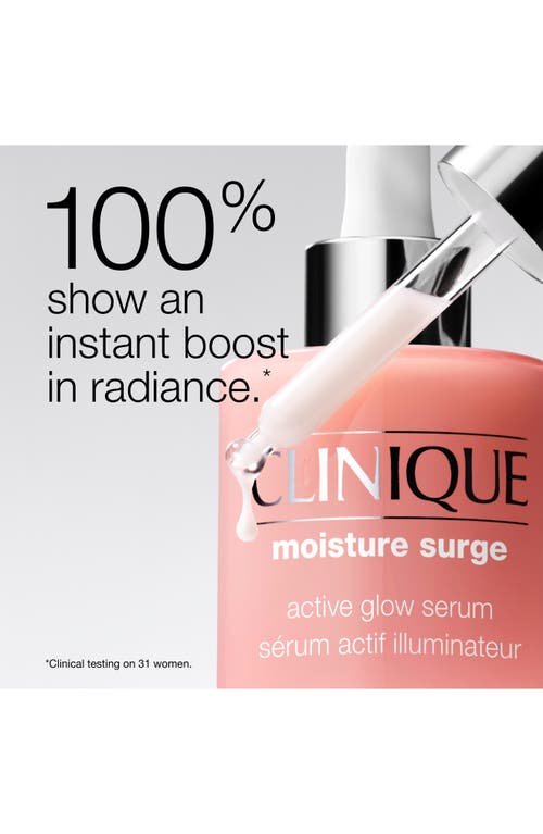 Clinique Moisture Surge Active Glow Serum With Hyaluronic Acid 1.7 Oz.
