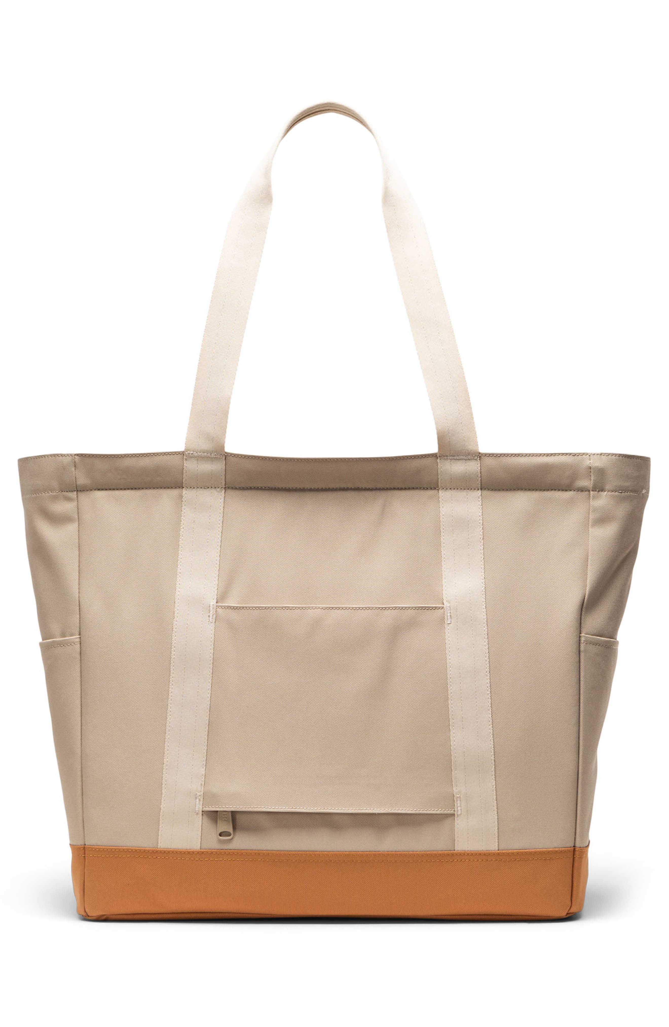 Herschel Supply Co. Heritage Recycled Twill Tote, Alternate, color, Eucalyptus/Whitecap Gray