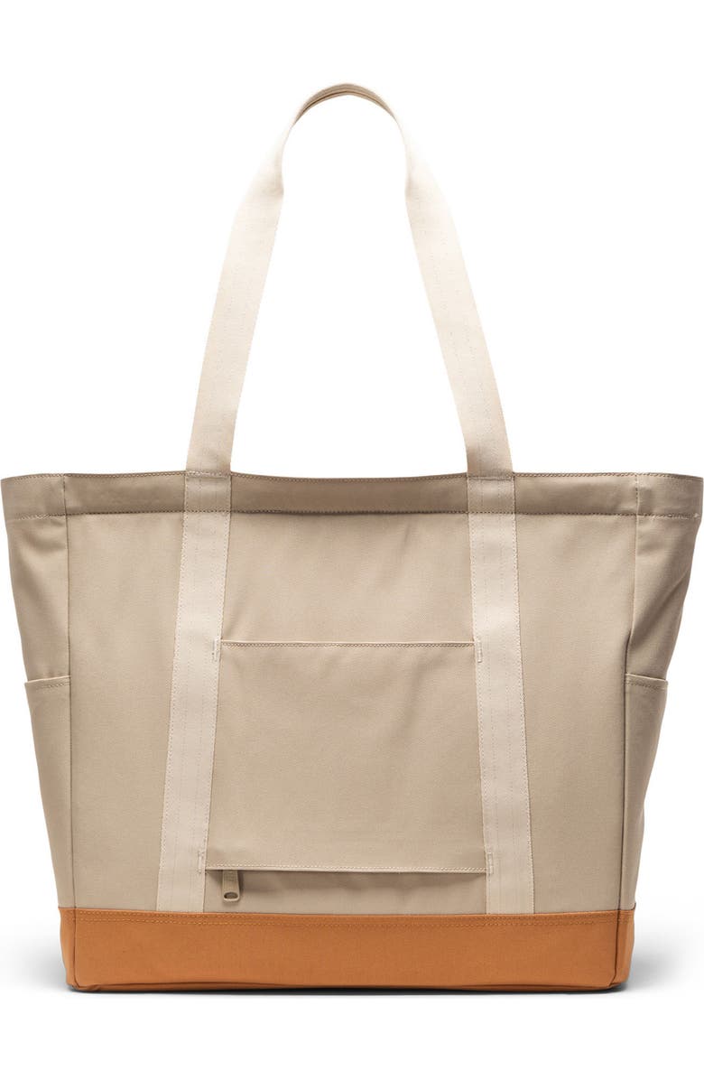 Herschel Supply Co. Heritage Recycled Twill Tote, Alternate, color, Eucalyptus/Whitecap Gray