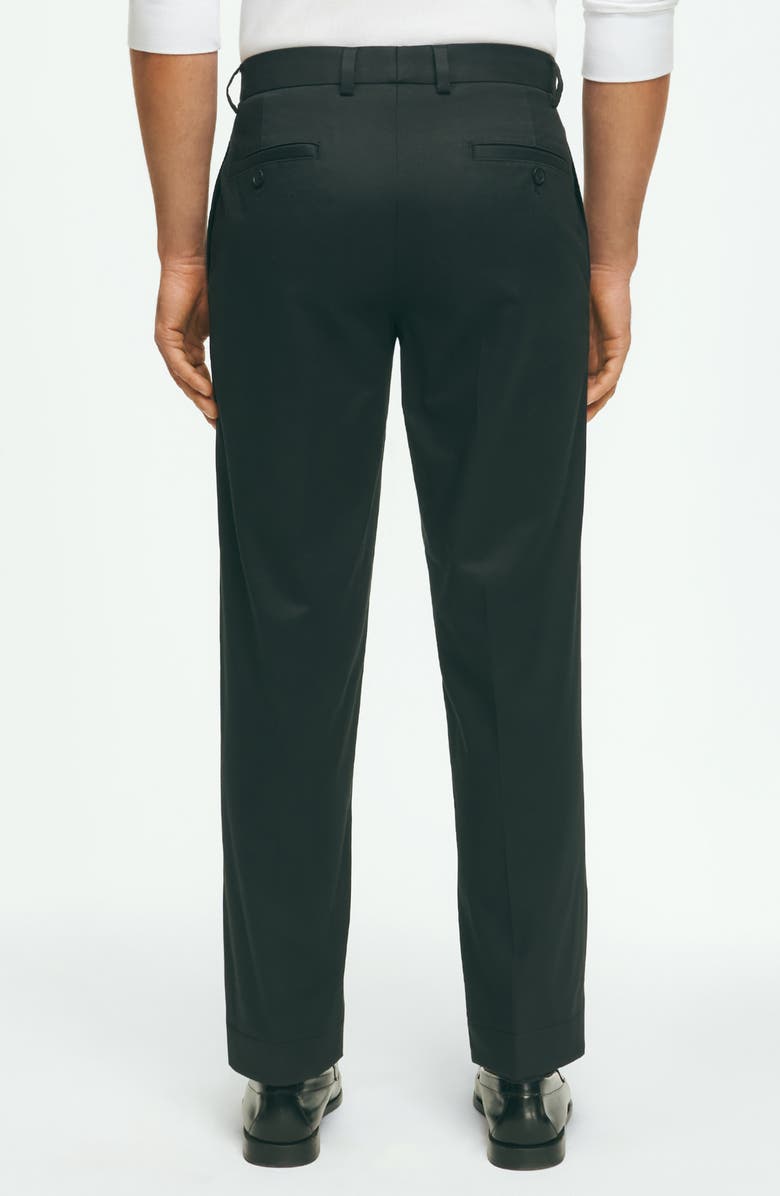 Brooks Brothers Regular Fit Stretch Cotton Advantage Chinos, Alternate, color, Black