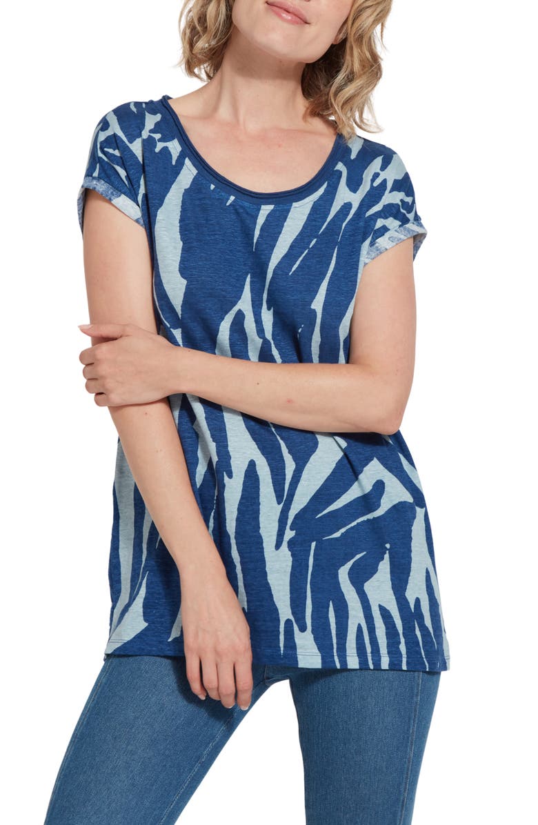 Lysse The New Classic Tunic Top, Main, color, Capillary Waves