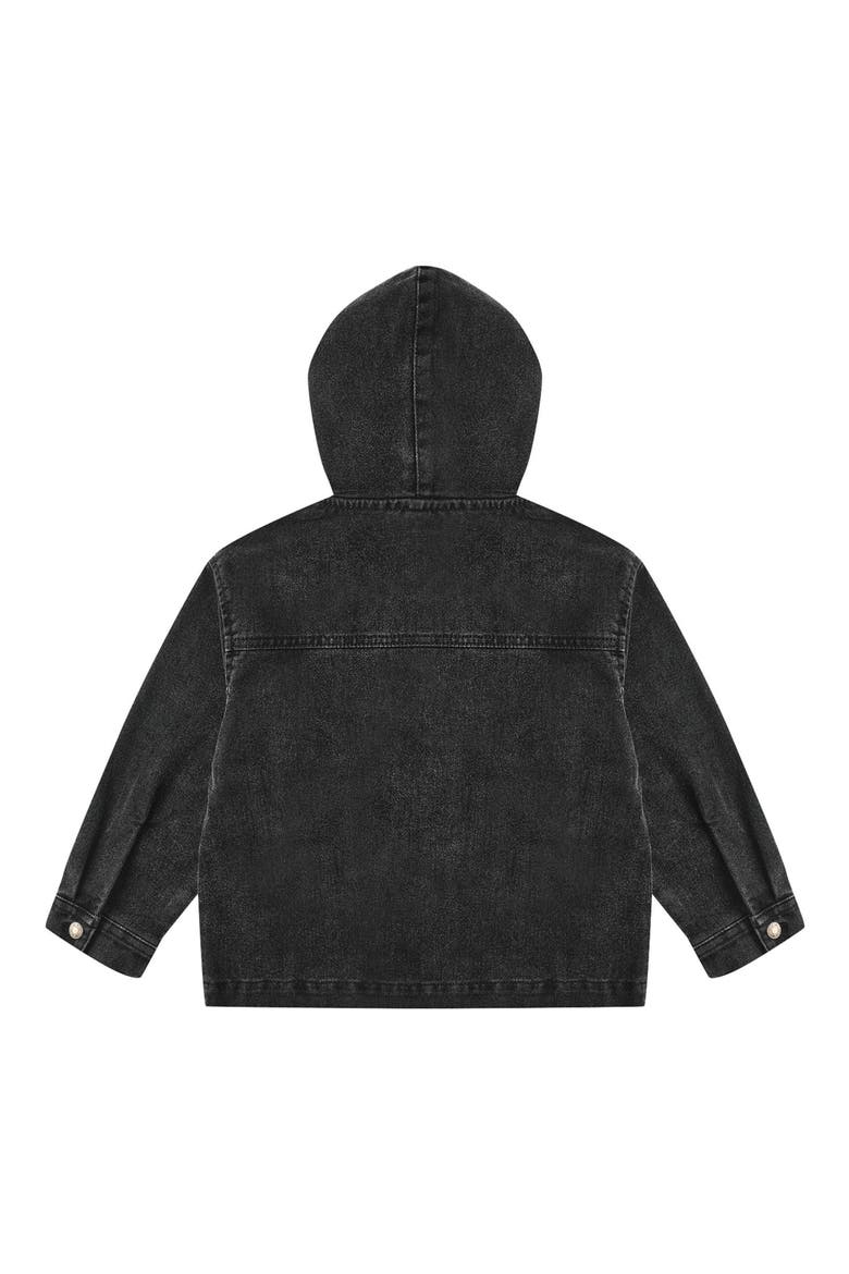 Kids' Sammy Denim Jacket, Alternate, color, WASHED BLACK