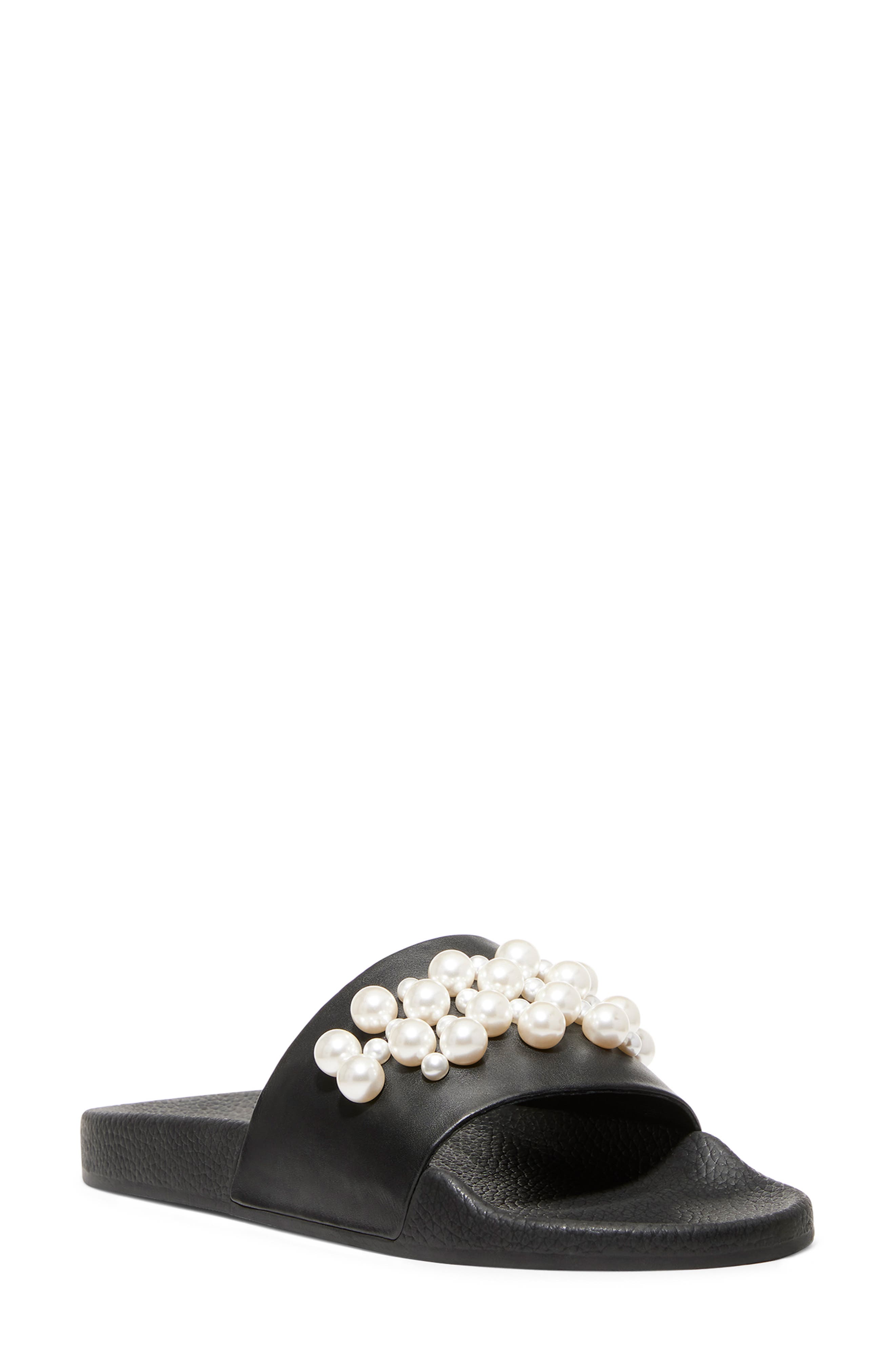 Stuart Weitzman Goldie Slide Sandal, Main, color, 