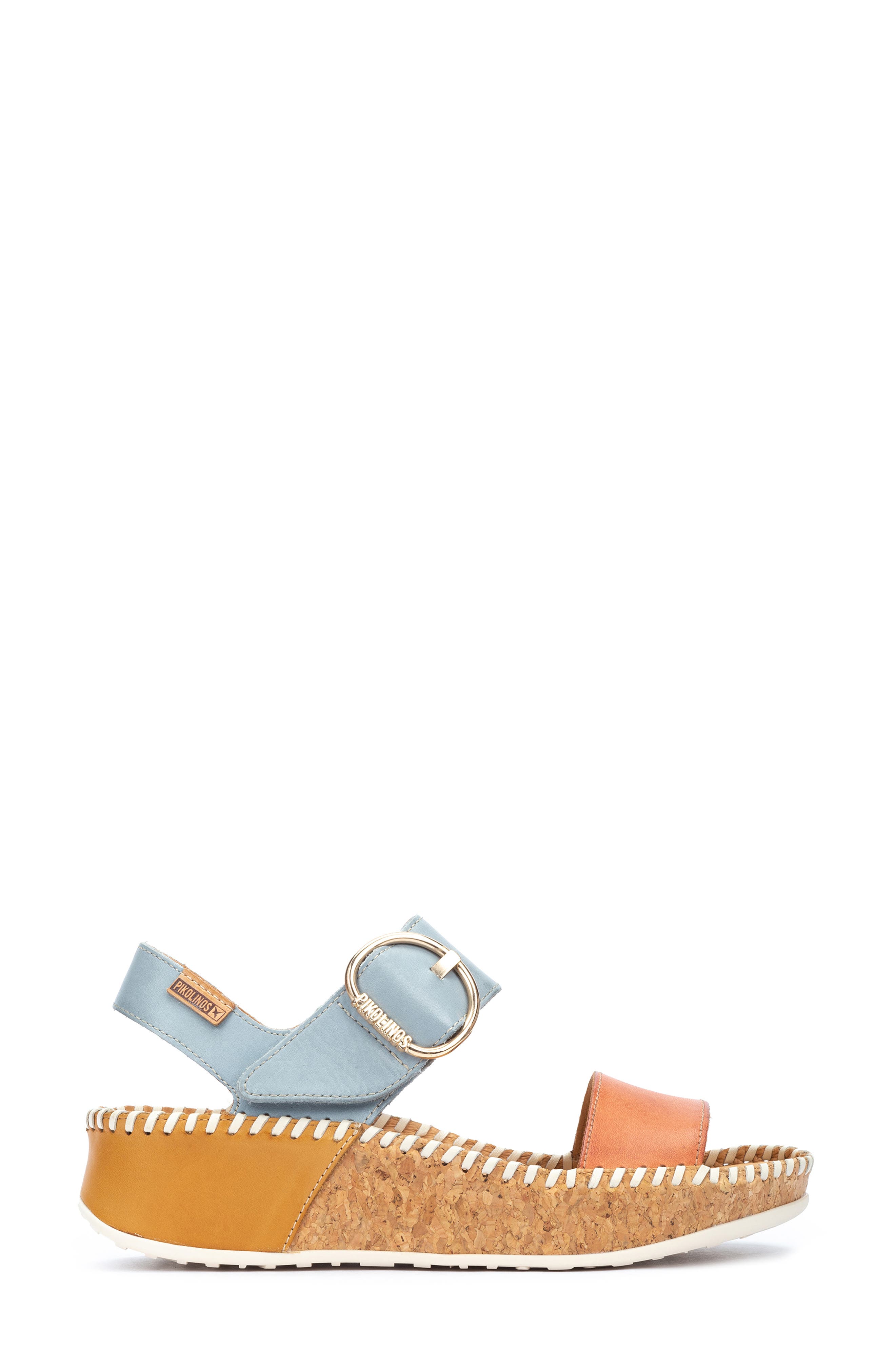 Marina Platform Sandal, Alternate, color, NECTAR