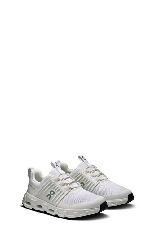 On Kids' Cloudswift Running Shoe In White
