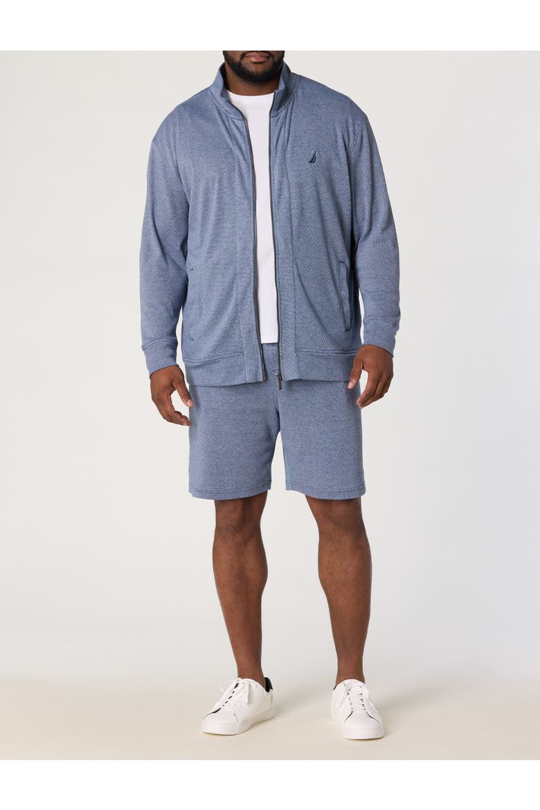 Big & Tall Double-Knit Shorts, Alternate, color, WORKSHIRT