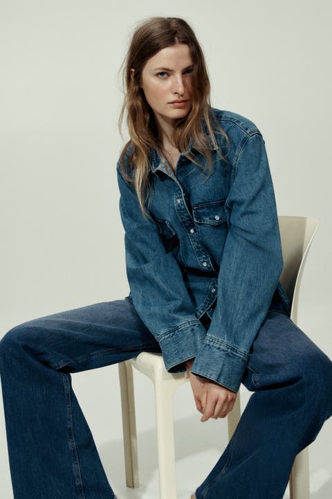Harper high rise wide leg jeans