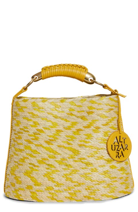 Mini Watermill Straw Handbag