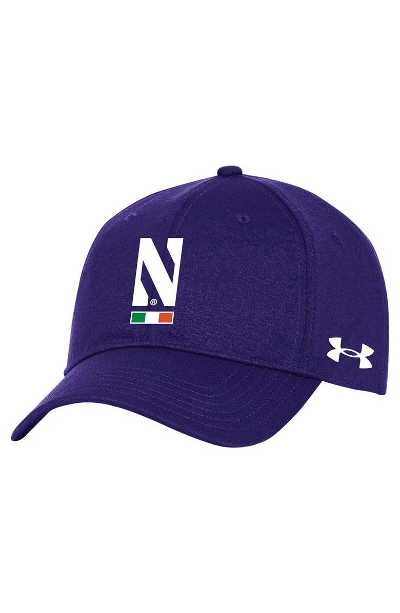 Under Armour Men's Under Armour Purple Northwestern Wildcats Ireland Adjustable Hat, Main, color, Purple