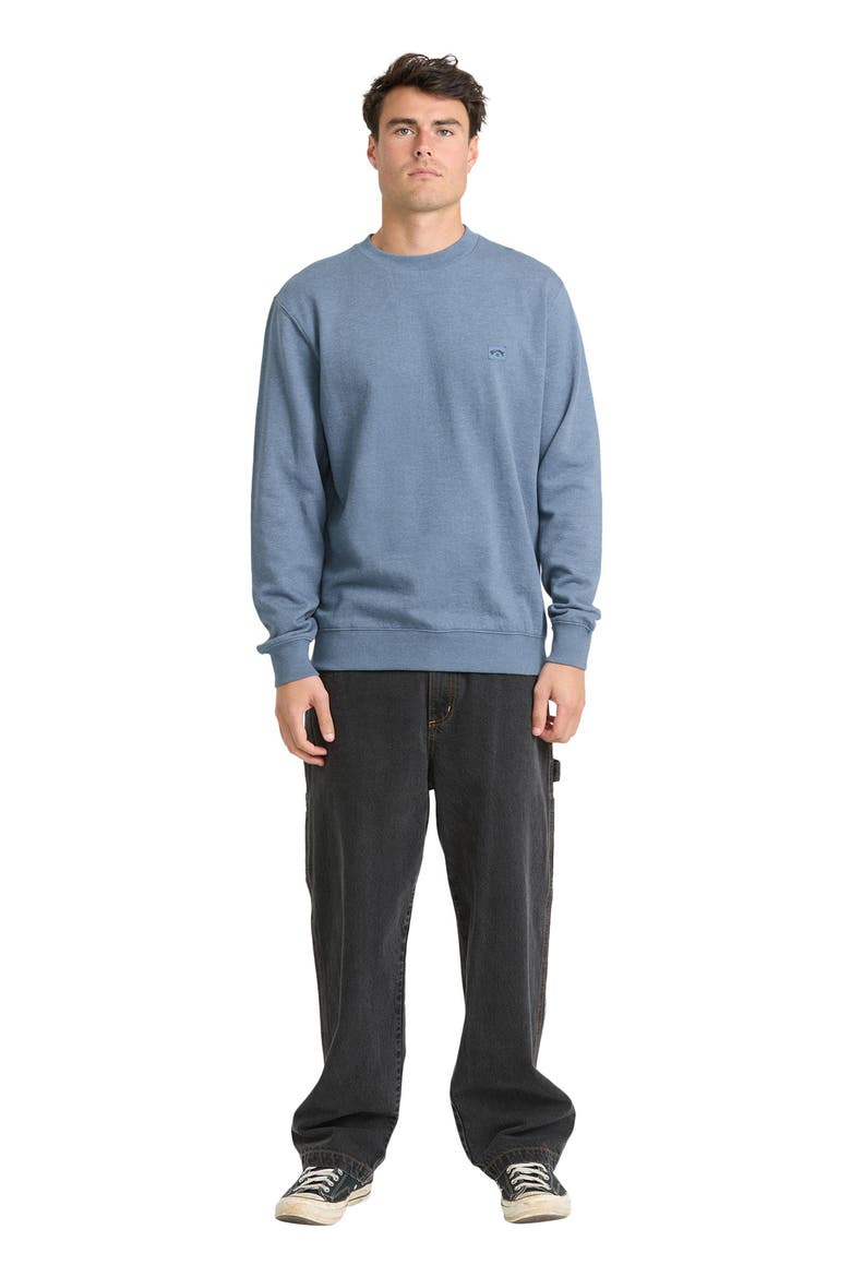 All Day Crewneck Sweatshirt, Alternate, color, CHINA BLUE