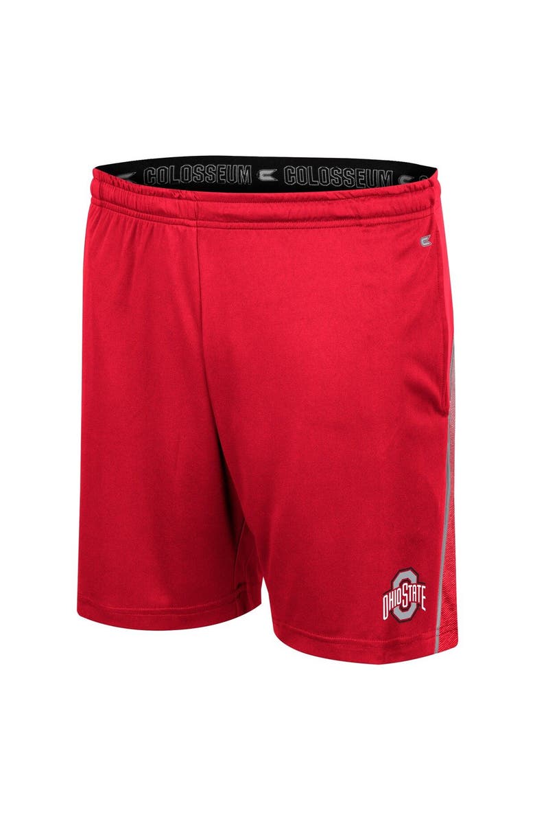 COLOSSEUM Men's Colosseum Scarlet Ohio State Buckeyes Laws of Physics Shorts, Alternate, color, Scarlet
