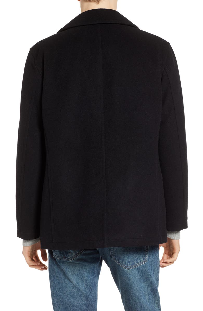 Pendleton Maritime Wool Blend Peacoat, Alternate, color, 