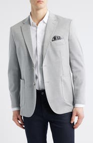 Johnston & Murphy XC Flex® Heathered Twill Knit Sport Coat