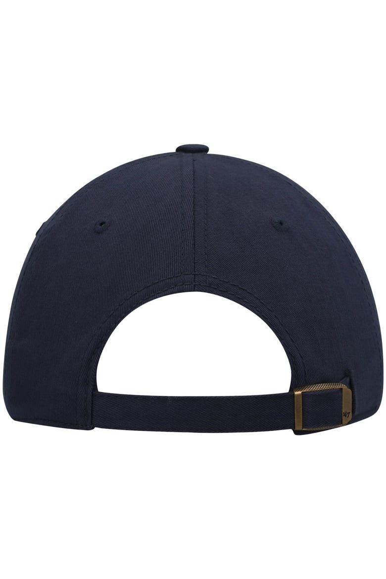 Women's '47 Navy Tennessee Titans Miata Clean Up Primary Adjustable Hat, Alternate, color, Navy