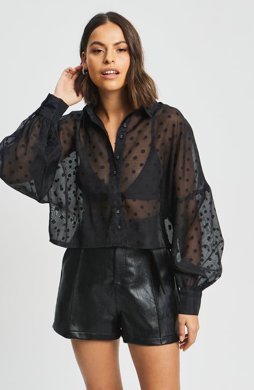 Bwldr Henderson Blouse In Black
