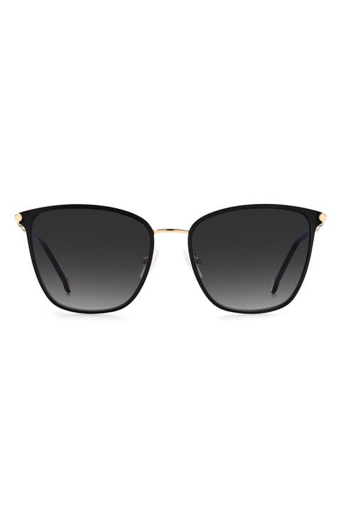 58mm Gradient Sunglasses