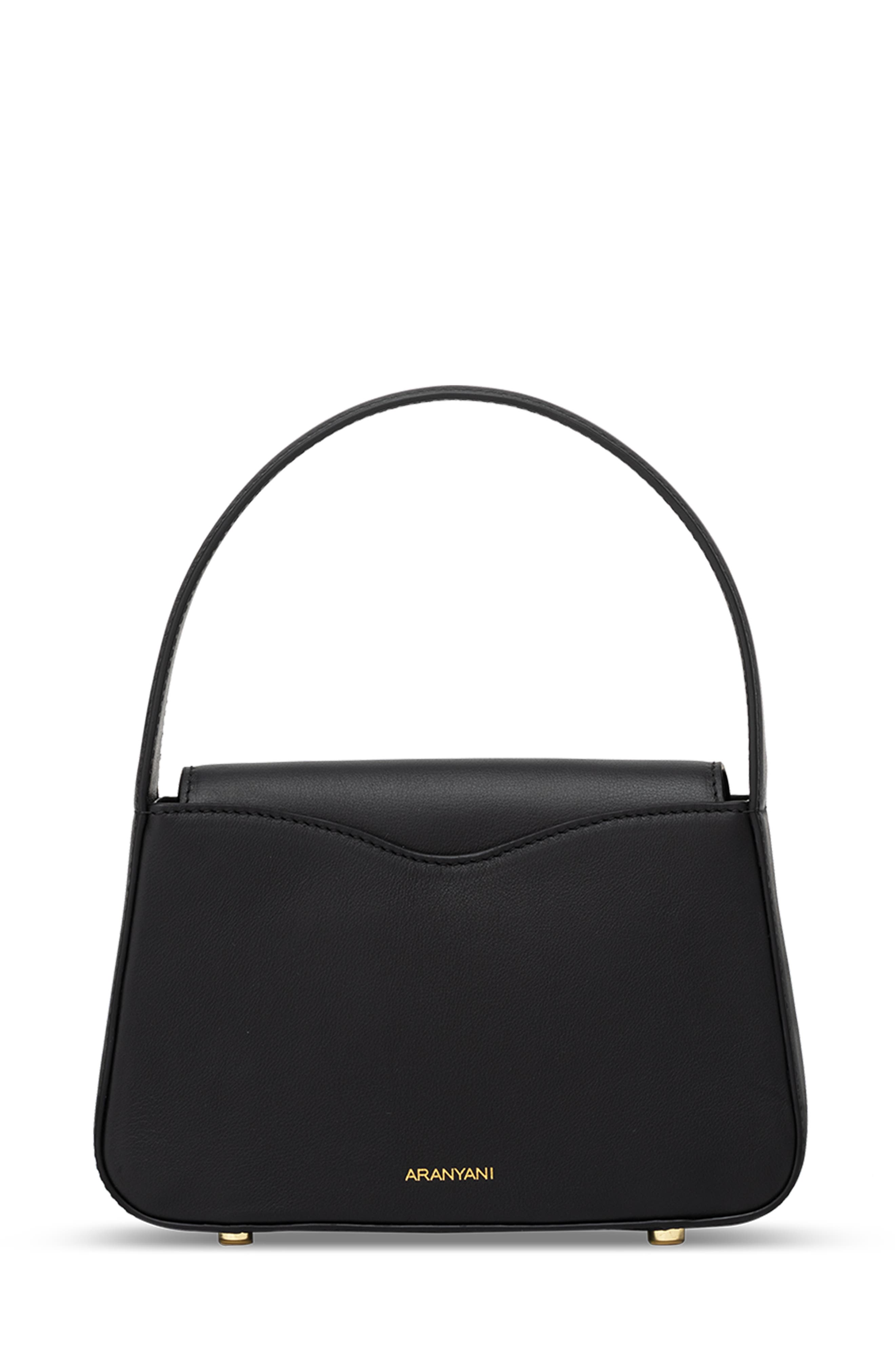 Aranyani Bella Top Handle 8, Alternate, color, Obsidian