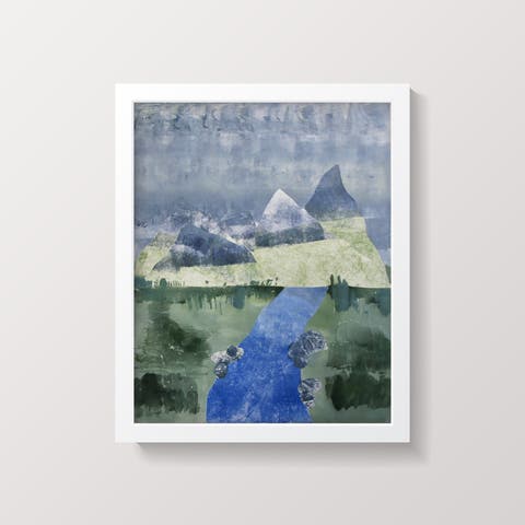 Mountain Trail Small Framed Print