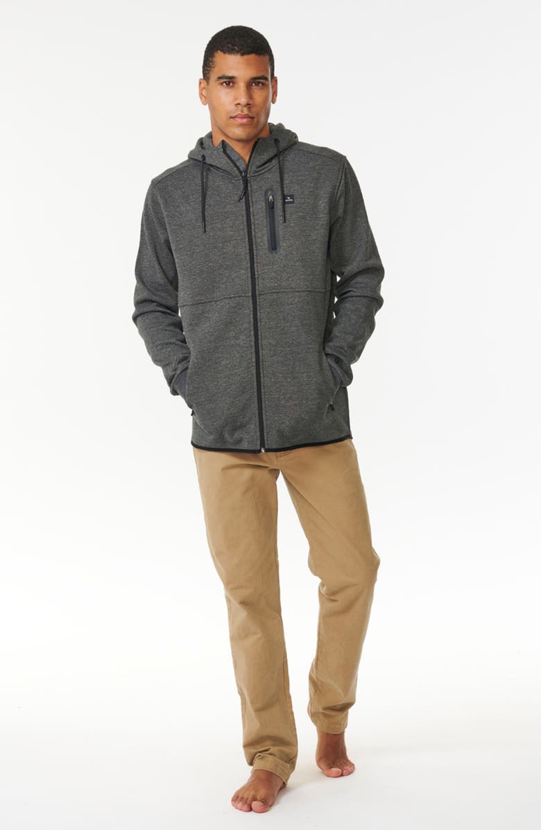 Rip Curl Anti Series Departed Jacket, Alternate, color, Heather Grey